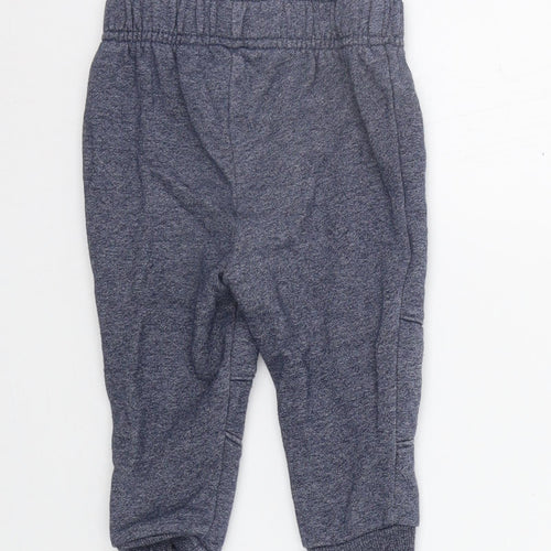 Primark Girls Blue   Jogger Trousers Size 9-12 Months