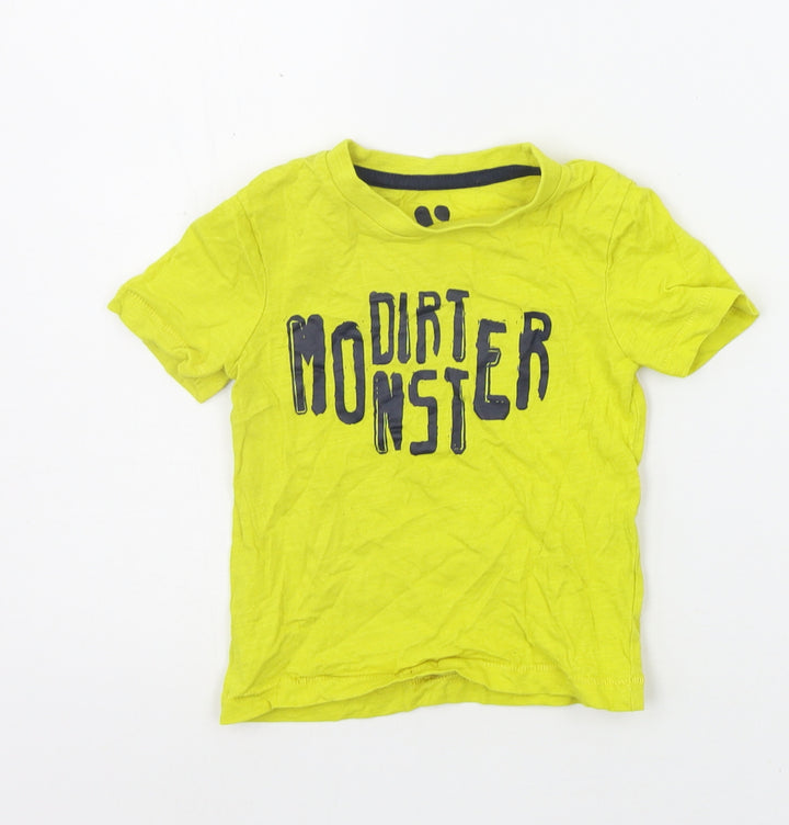 Aery Girls Yellow Basic T-Shirt Size 12-18 Months