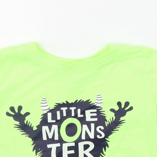 Primark Girls Green   Basic T-Shirt Size 12-18 Months