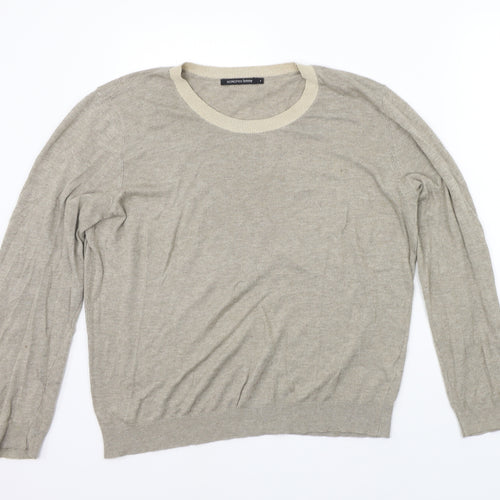 monoplux  Womens Beige   Pullover Jumper Size L