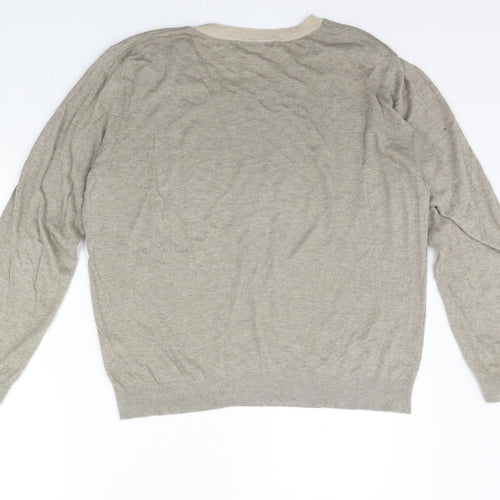 monoplux  Womens Beige   Pullover Jumper Size L