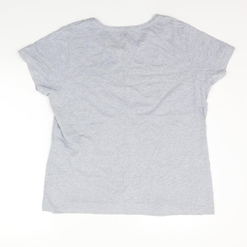 Primark Womens Grey   Basic T-Shirt Size XL