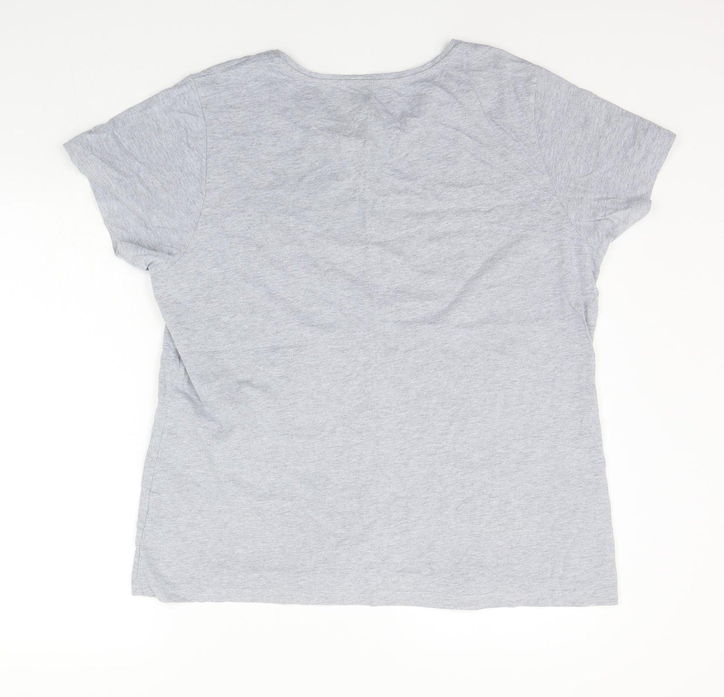 Primark Womens Grey   Basic T-Shirt Size XL