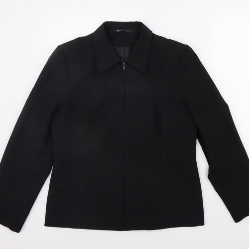 BHS Womens Black   Jacket Blazer Size 14