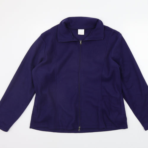 Anna De Lancay Womens Blue   Jacket Coat Size M