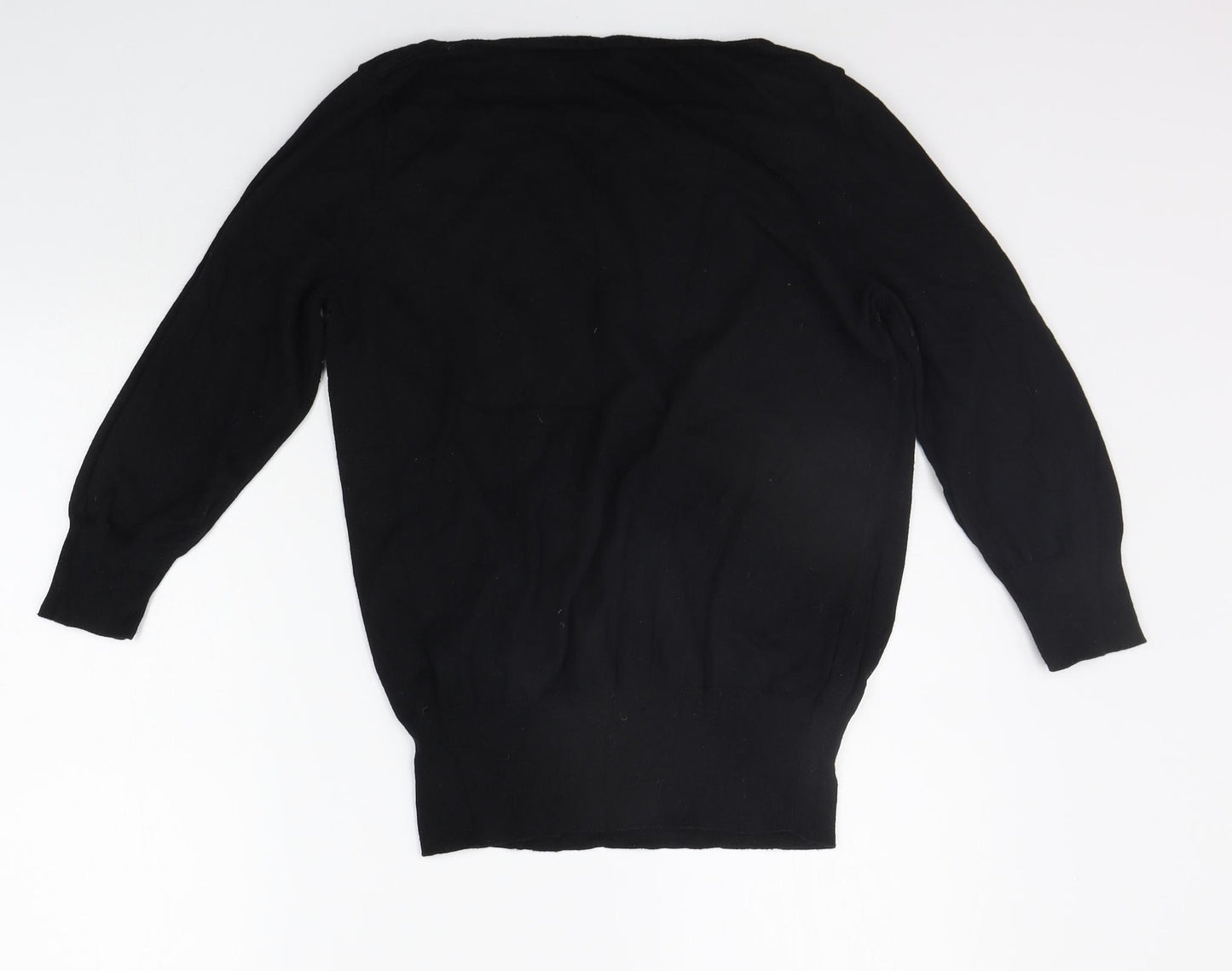 NEXT Womens Black   Pullover Jumper Size 16  - HEARTS