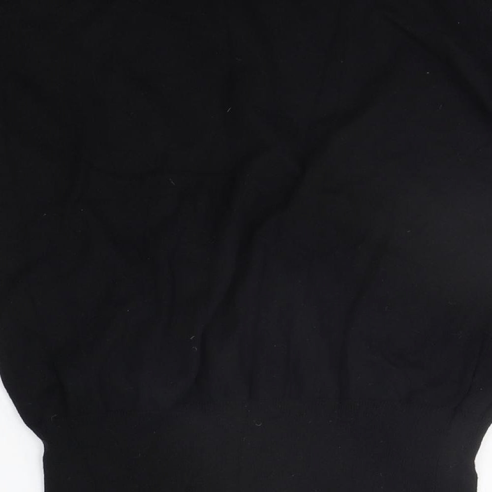 NEXT Womens Black   Pullover Jumper Size 16  - HEARTS
