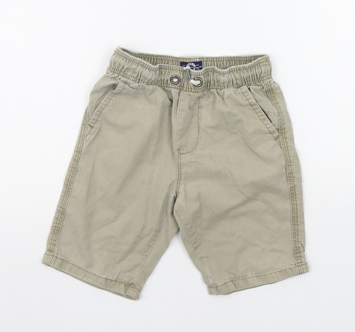 NEXT Boys Beige   Chino Trousers Size 6 Years - Elasticated Waist