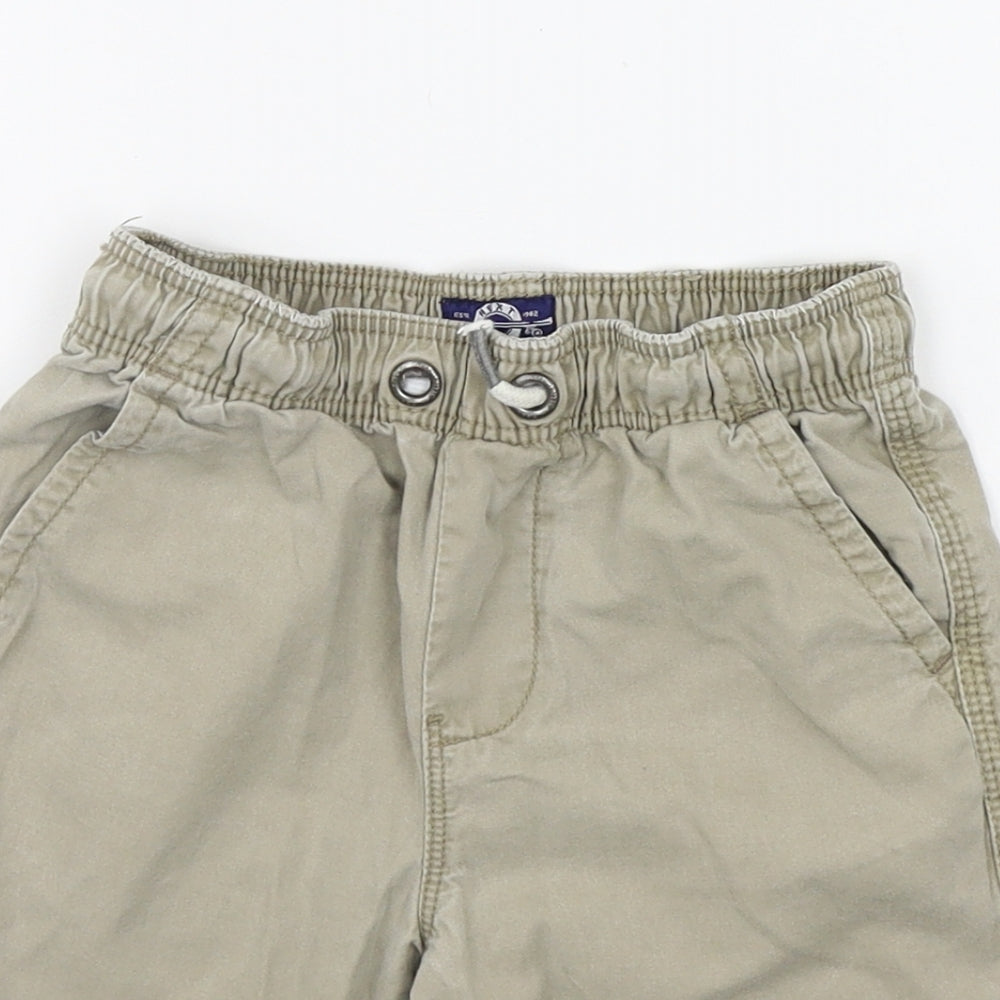 NEXT Boys Beige   Chino Trousers Size 6 Years - Elasticated Waist