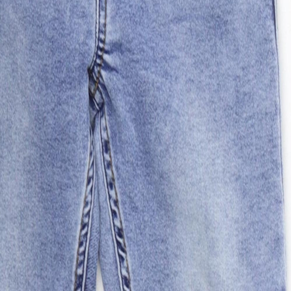 TU Girls Blue   Jogger Trousers Size 6 Years - Elasticated Waist