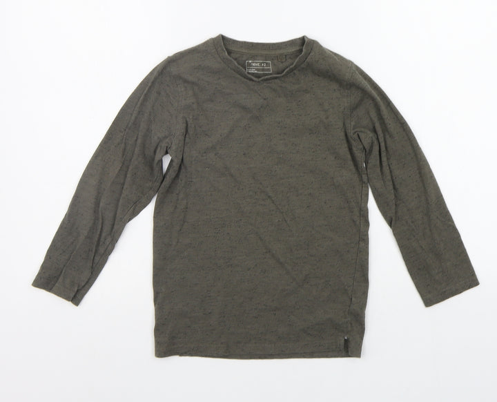 NEXT Boys Grey Basic T-Shirt Size 6 Years