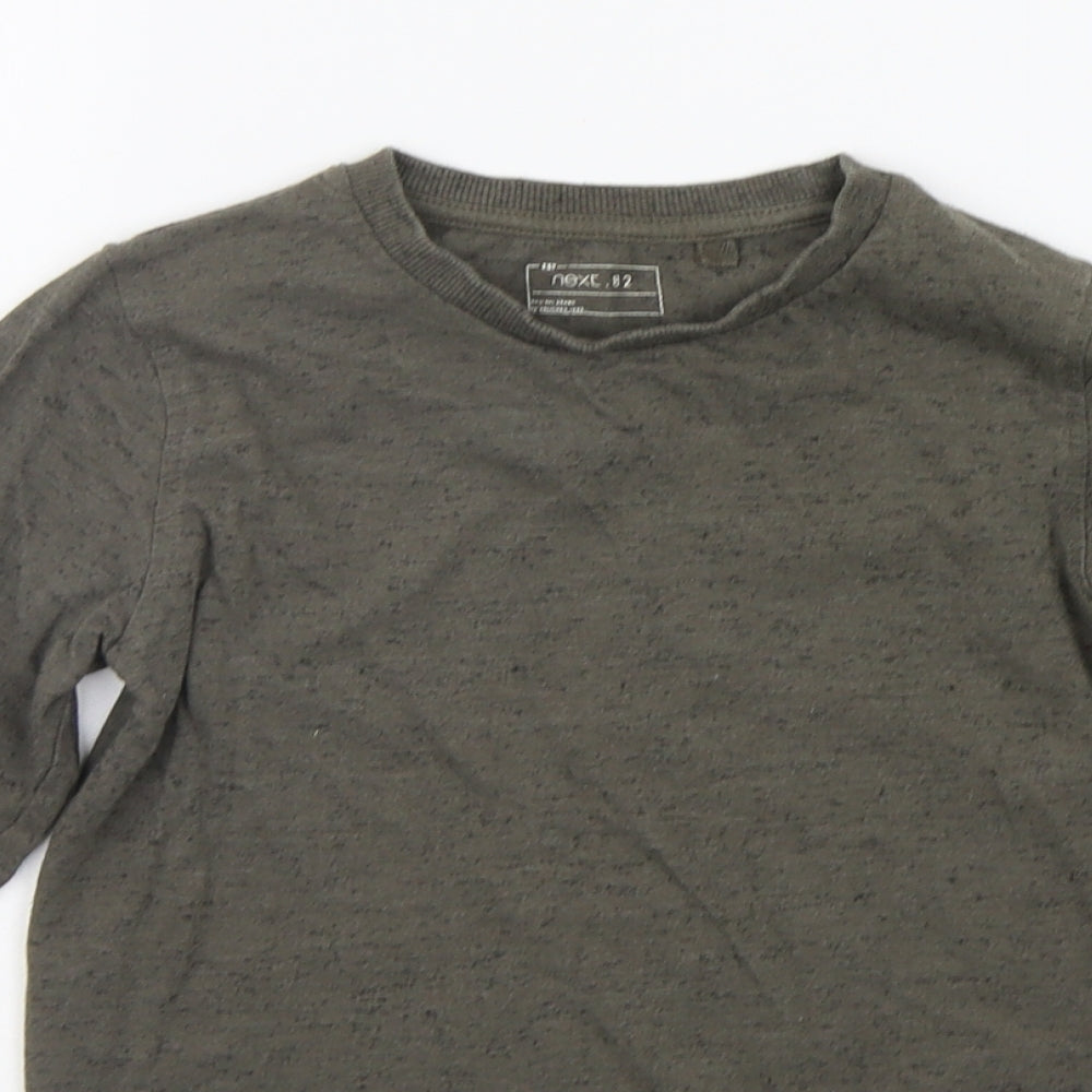 NEXT Boys Grey   Basic T-Shirt Size 6 Years
