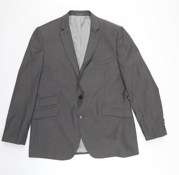 F&F Mens Grey Jacket Blazer Size 44