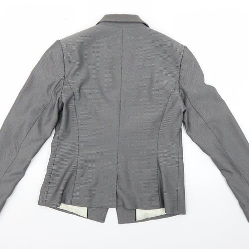NEXT Womens Beige Argyle/Diamond  Jacket Blazer Size 12