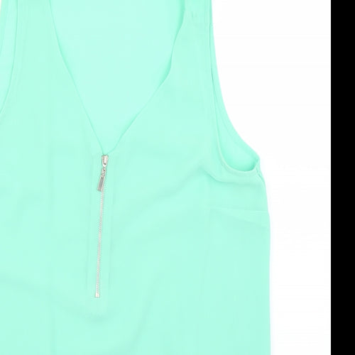 Atmosphere Womens Green   Basic Blouse Size 8