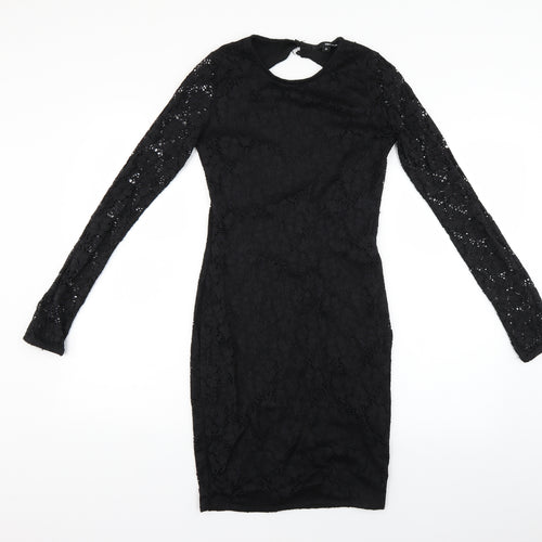 TALLY WEiJL Womens Black   Pencil Dress  Size 10