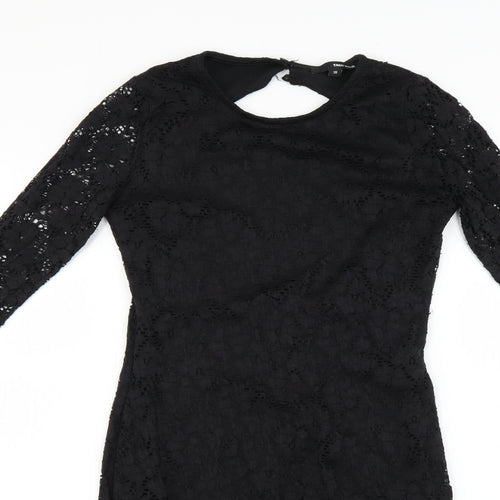 TALLY WEiJL Womens Black   Pencil Dress  Size 10