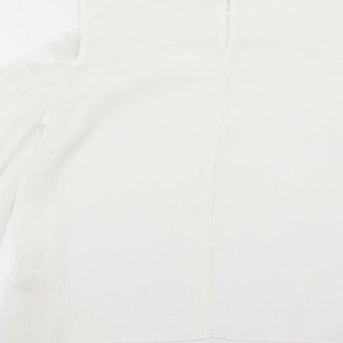 Atmosphere Womens White   Basic Blouse Size 6