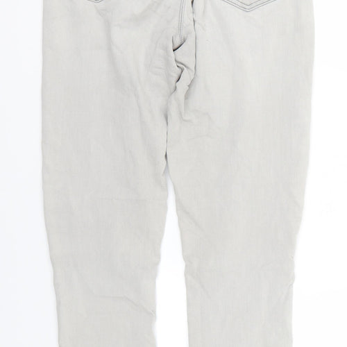 Denim & Co. Womens Grey   Skinny Jeans Size 10 L26 in