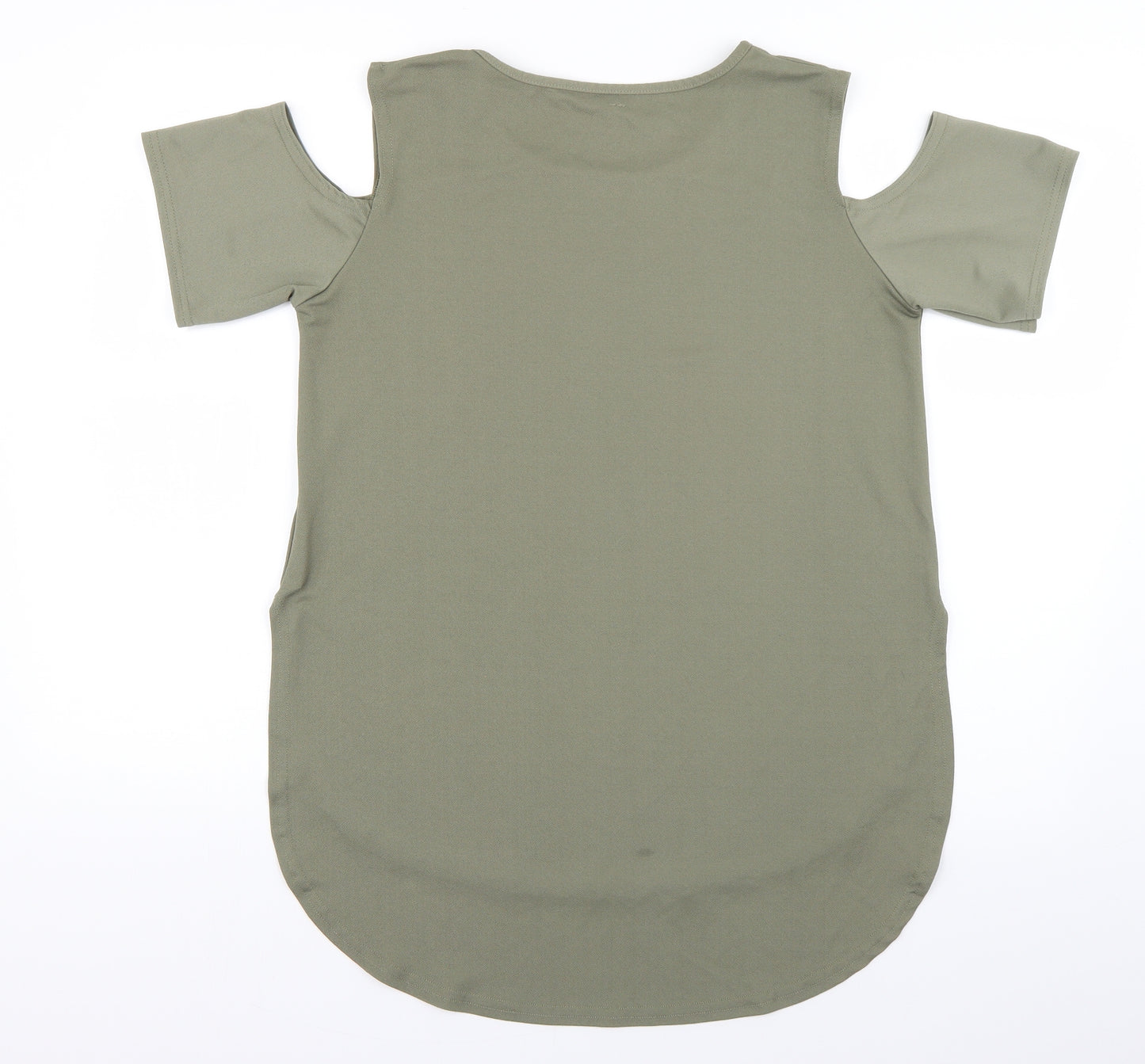 Blue Vanilla Womens Green   Basic Blouse Size M