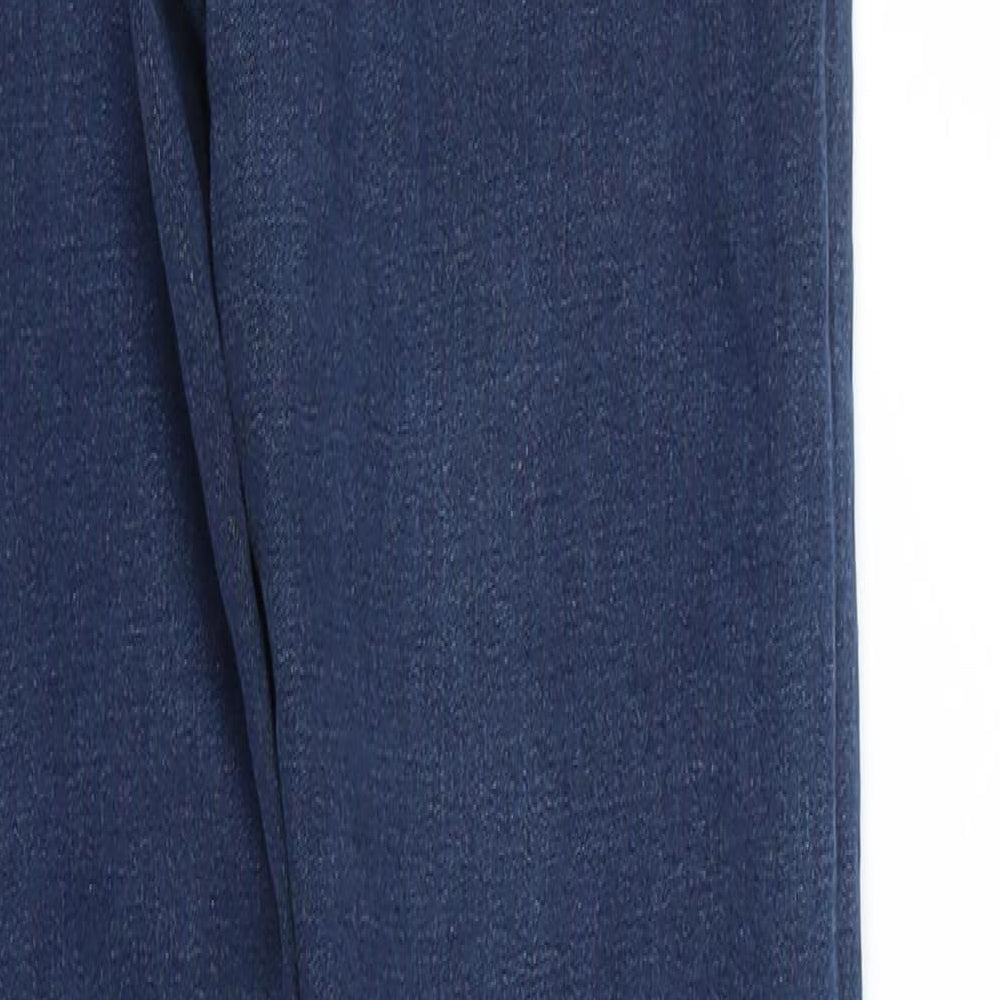 Denim & Co. Womens Blue   Skinny Jeans Size 10 L25 in