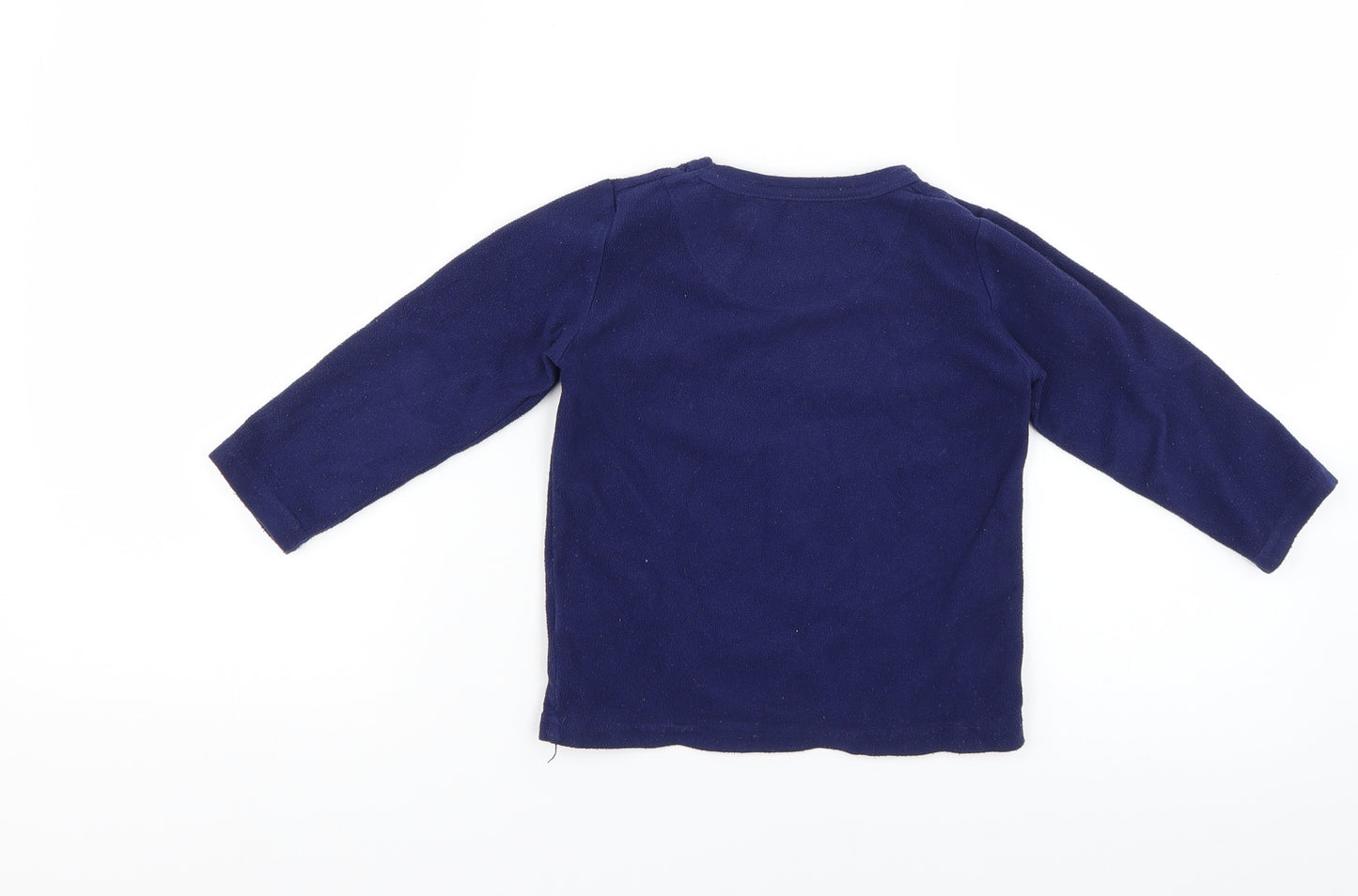 Primark Girls Blue Geometric  Top Pyjama Top Size 3-4 Years  - Frozen