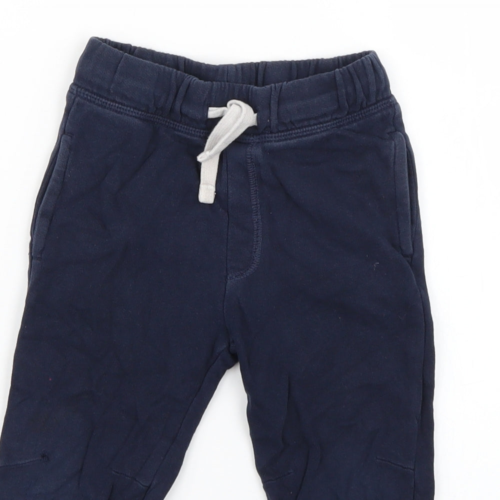 George Girls Blue   Jogger Trousers Size 2-3 Years