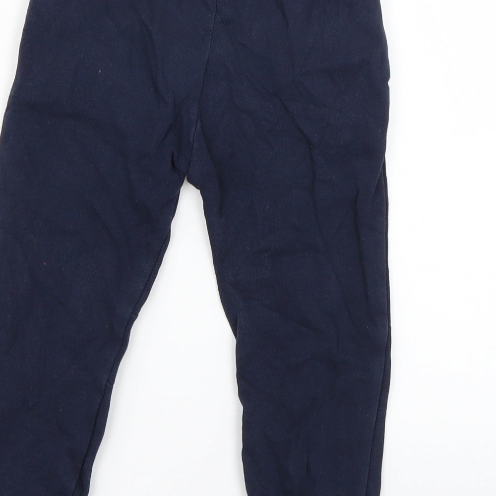 George Girls Blue   Jogger Trousers Size 2-3 Years