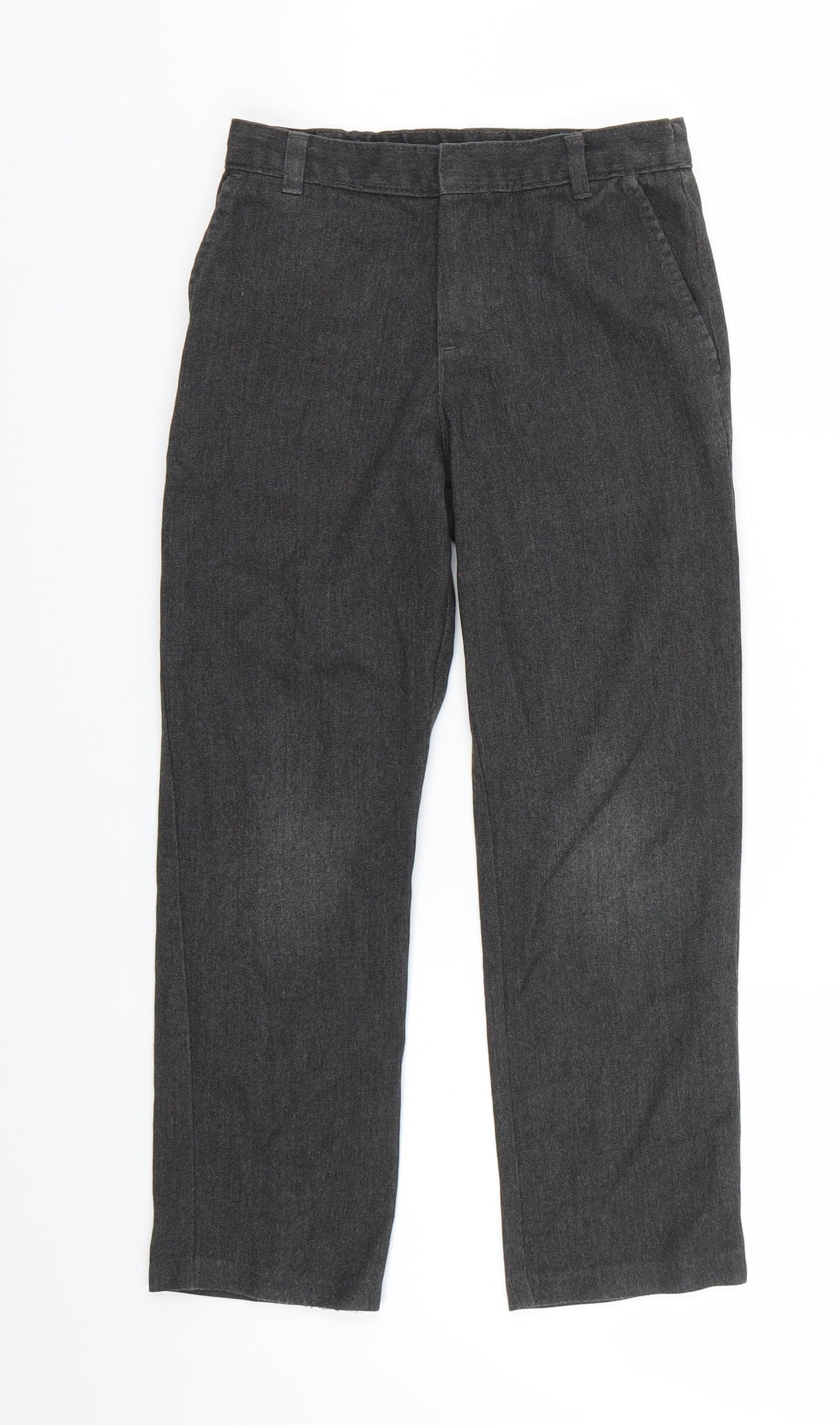 George Boys Grey   Chino Trousers Size 6-7 Years