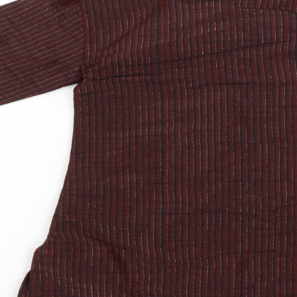 liya Boys Multicoloured Striped  Basic T-Shirt Size 2-3 Years