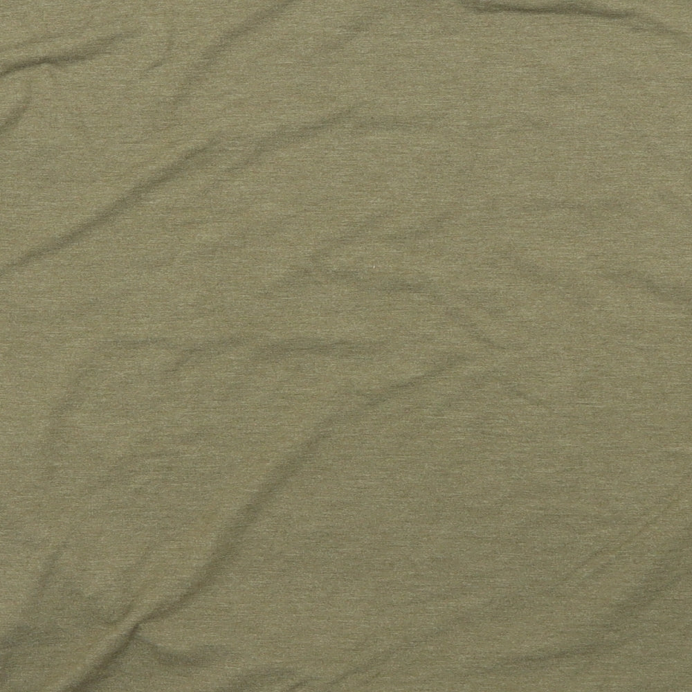 F&F Womens Green   Cropped T-Shirt Size 14