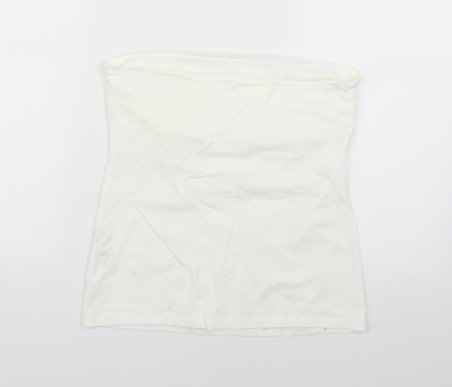George Womens White   Cropped Tank Size 12