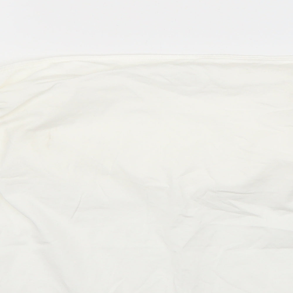 George Womens White   Cropped Tank Size 12