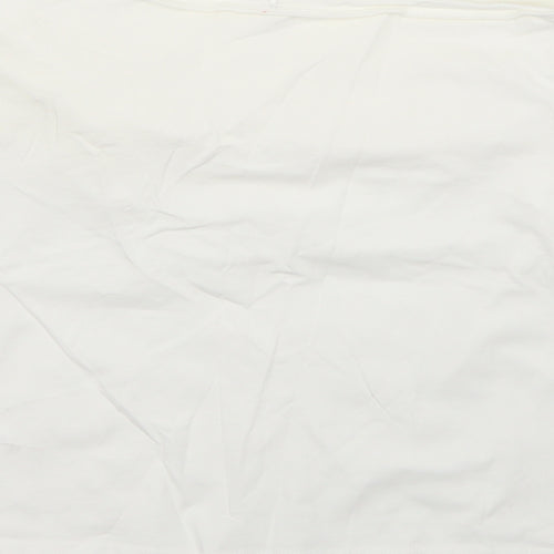 George Womens White   Cropped Tank Size 12