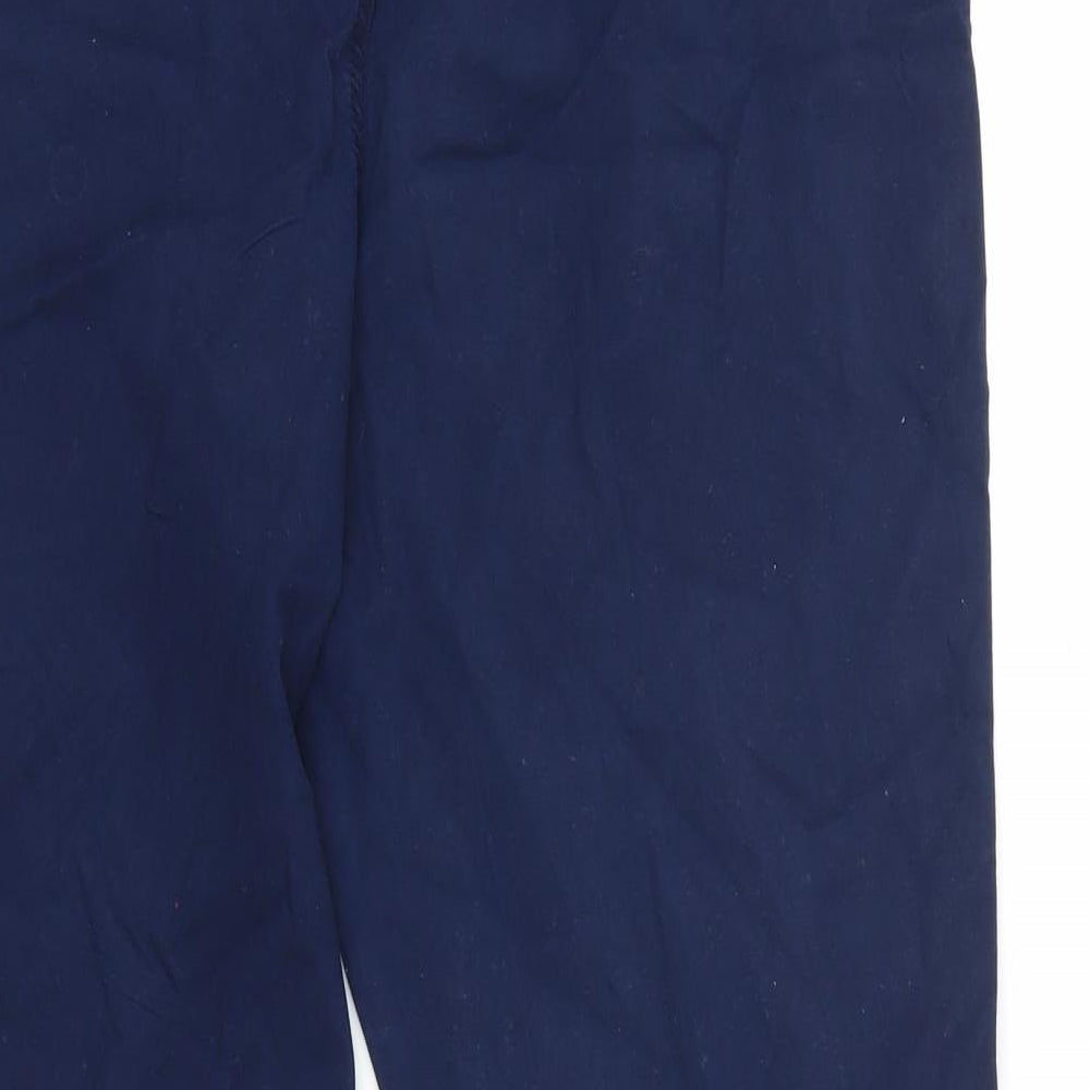 TU Womens Blue   Chino Trousers Size 12 L25 in