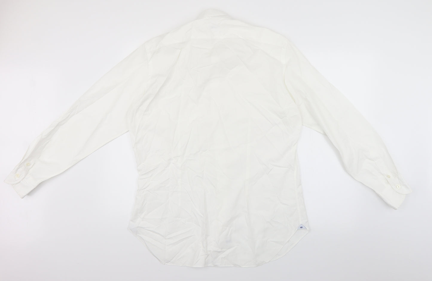 MCR Mens White    Dress Shirt Size 43