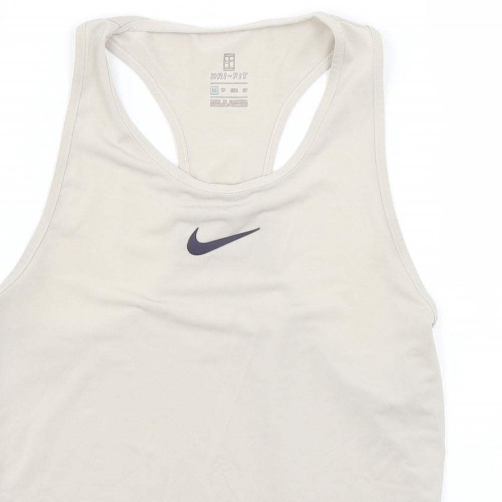 Nike Womens Beige   Basic Tank Size XS
