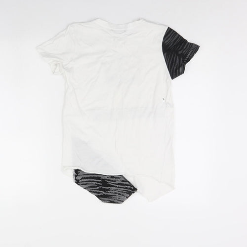 BAD BOY Boys White   Basic T-Shirt Size 11 Years