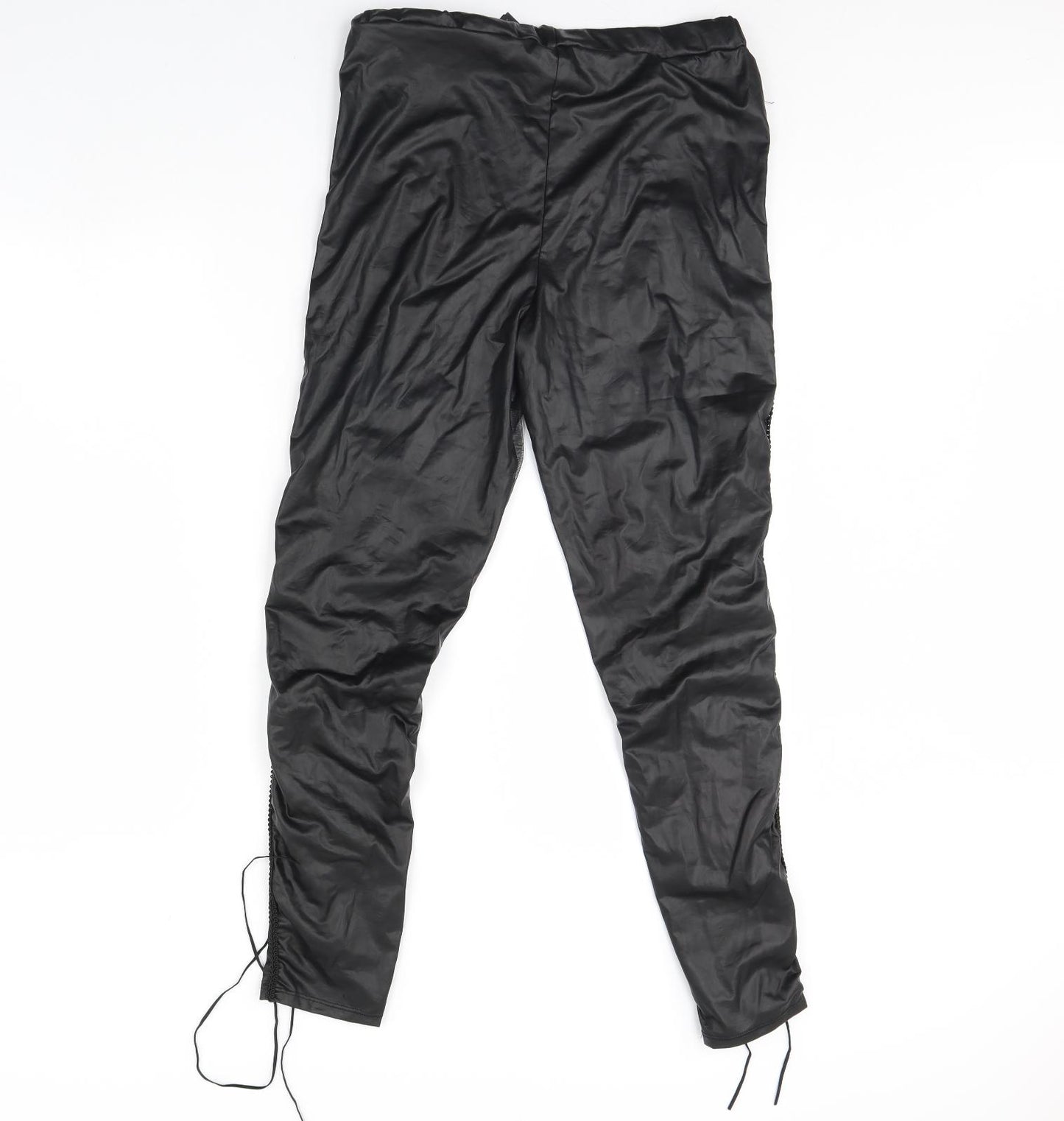 Ann Summers Womens Black   Capri Leggings Size 14 L29 in