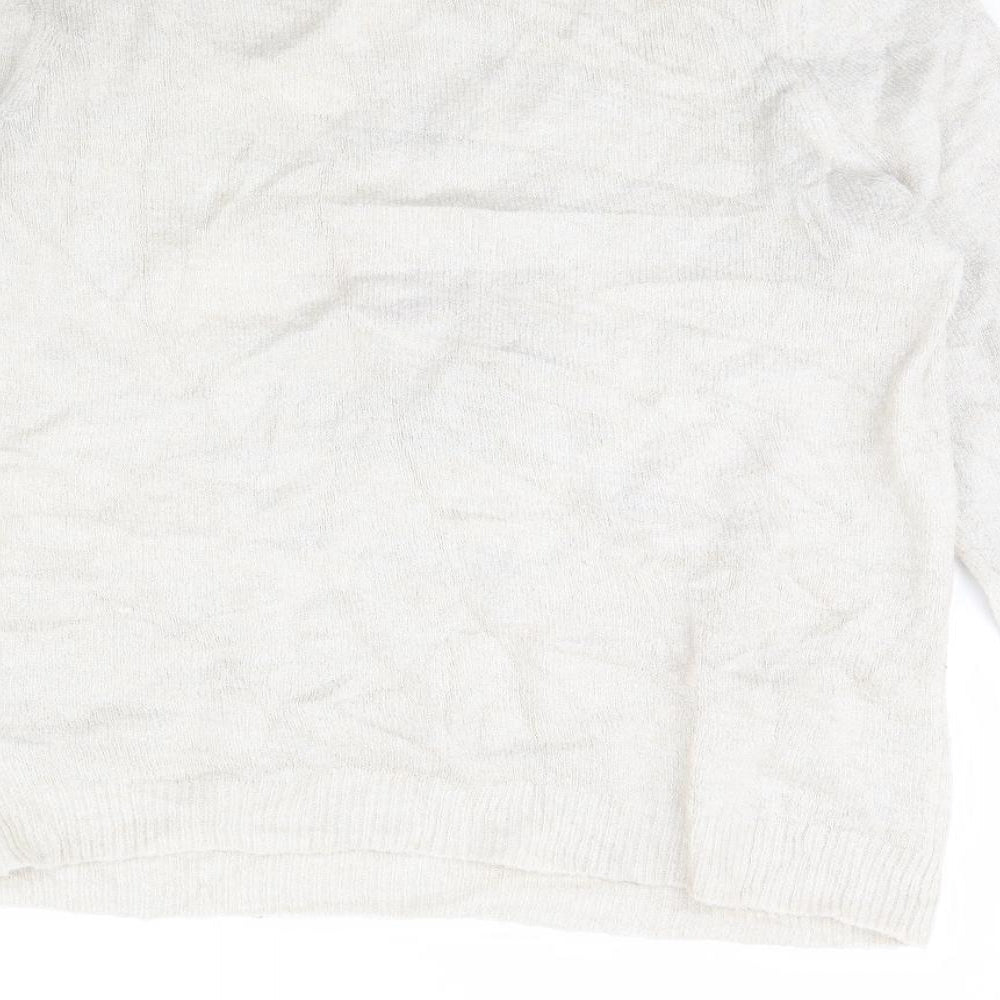 George Womens Beige   Pullover Jumper Size 18  - Daschund christmas