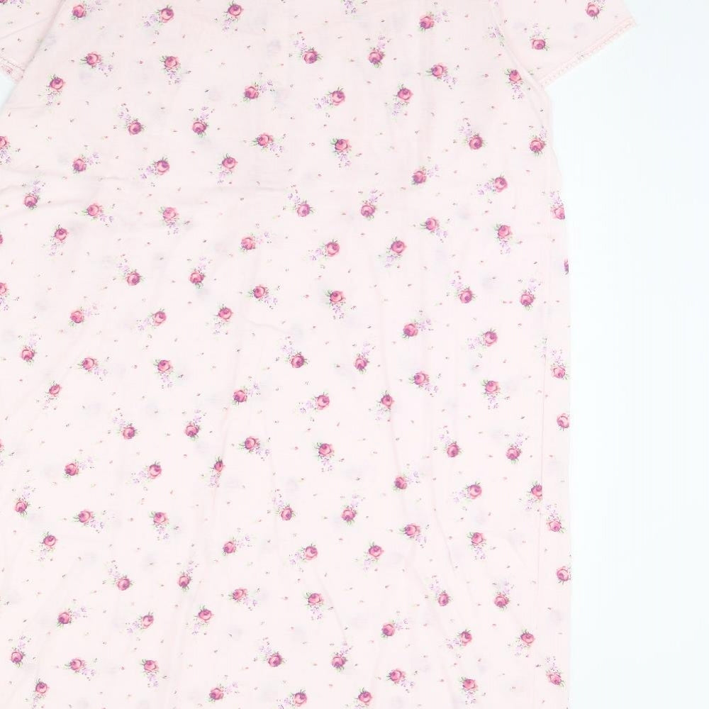 Lingerie Womens Pink Floral  Cami Dress Size M