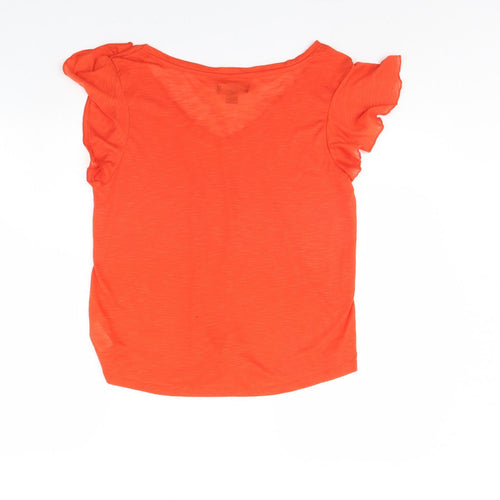 Primark Womens Orange   Basic Tank Size 14