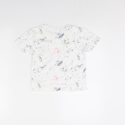 Primark Boys White   Basic T-Shirt Size 5 Years