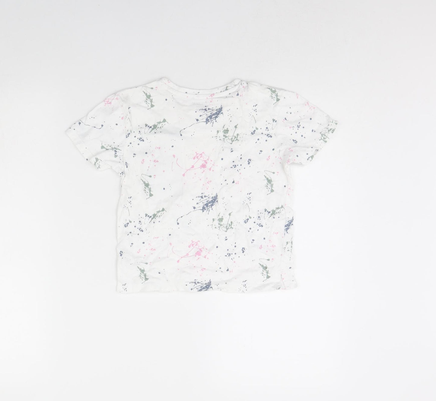 Primark Boys White   Basic T-Shirt Size 5 Years