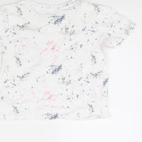Primark Boys White   Basic T-Shirt Size 5 Years