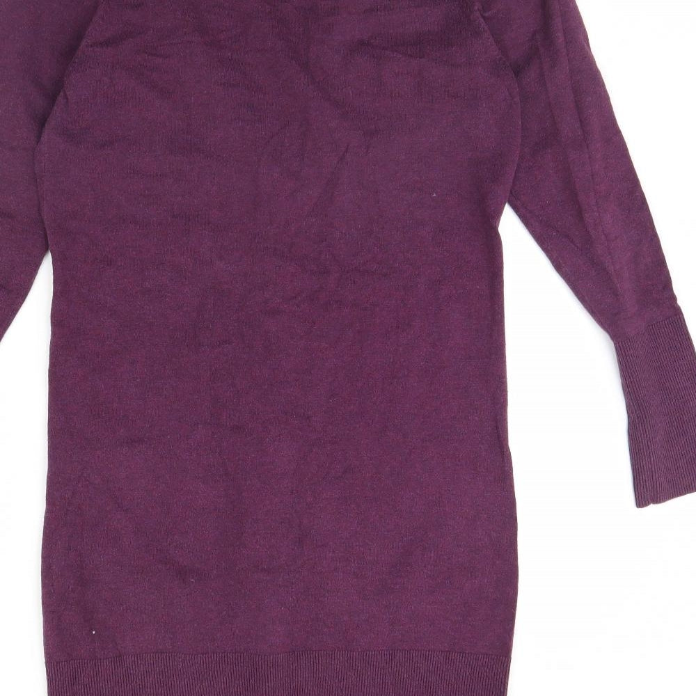 Kersh Womens Purple   Cardigan Jumper Size L