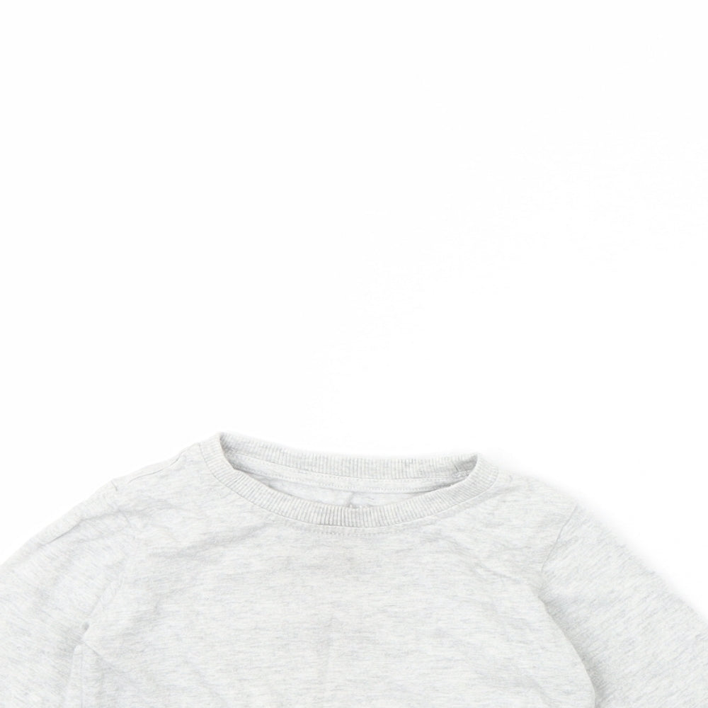 NEXT Boys Grey   Pullover Jumper Size 3 Years  - Chill