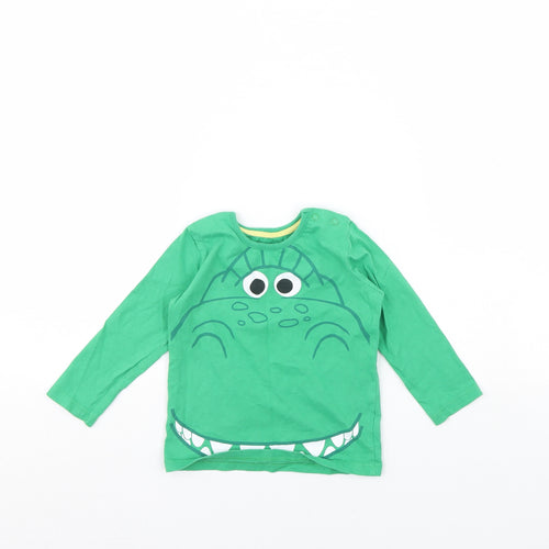 George Baby Green   Pullover Jumper Size 12-18 Months  - Crocodile