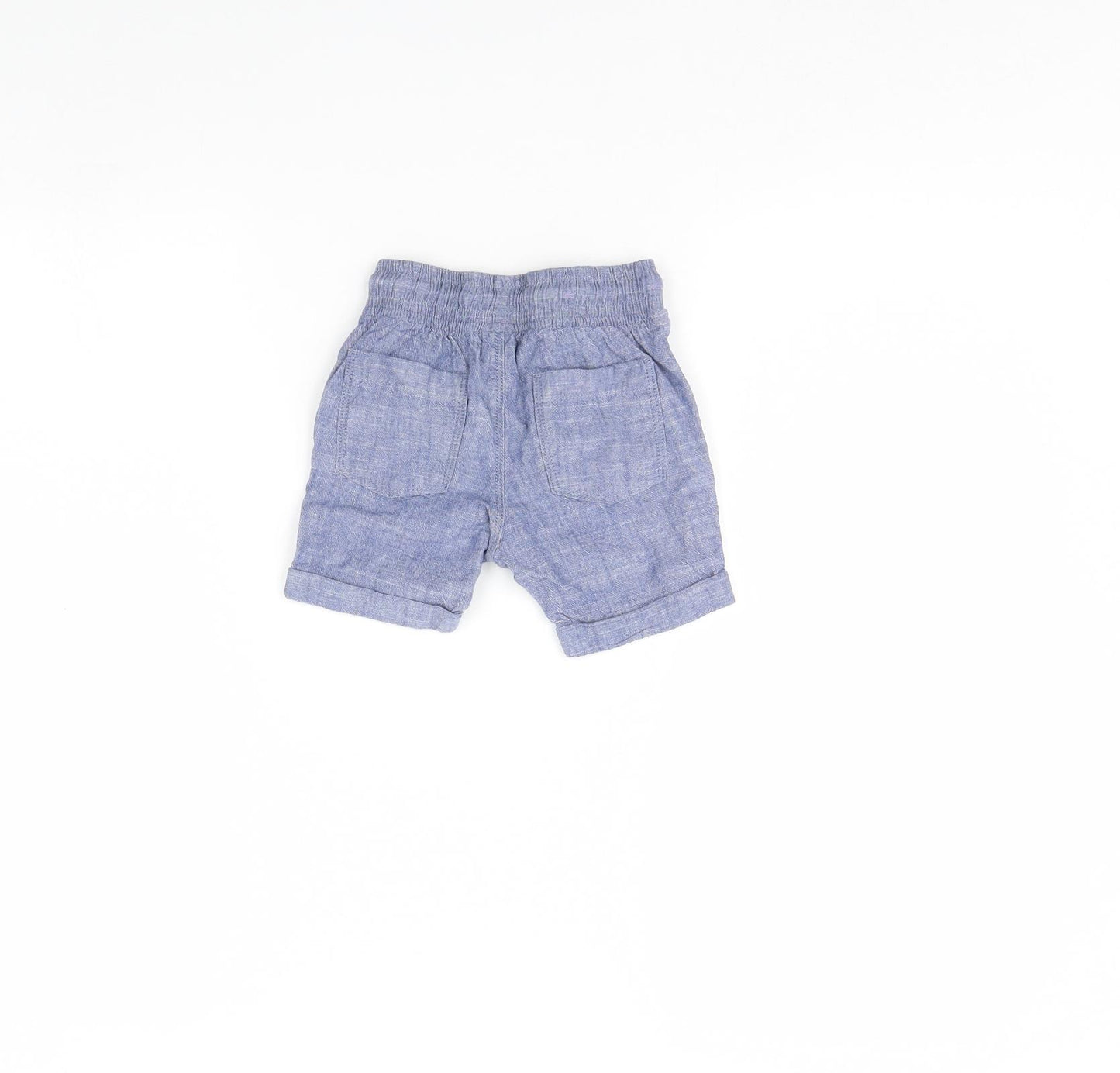 TU Baby Blue  Denim Cropped Trousers Size 12 Months