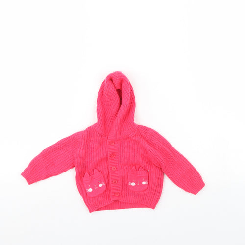 Blue Zoo Girls Pink   Jacket  Size 0-3 Months